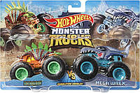 Набір Hot Wheels Monster Truck Motosaurus vs Mega Wrex, Хот Вілс Монстер Трак