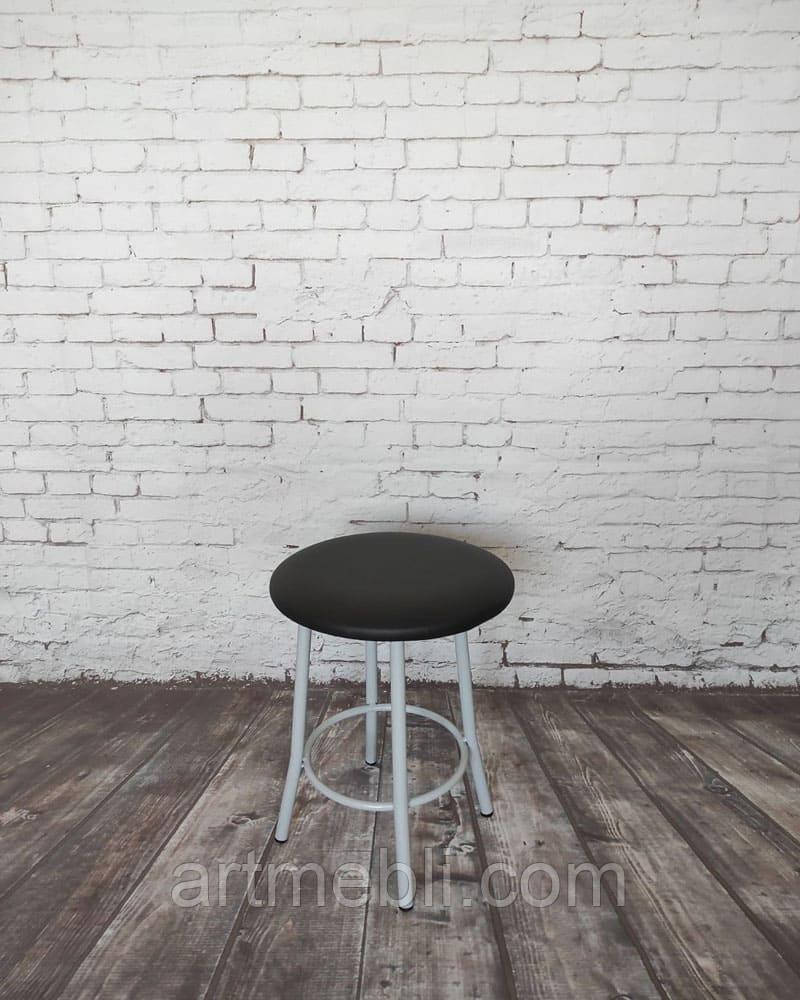Табурет "Муза" у чорному кольорі, стілець кухонний, стілець для кухні