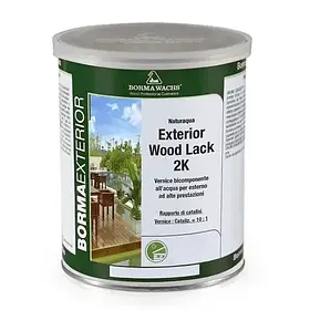 Лак двокомпонентний для дерева NATURAQUA EXTERIOR WOOD LACK 1л