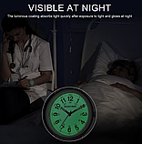 Стрілецький жіночий наручний кварцовий годинник з каучуковим рожевим ремінцем, фото 4