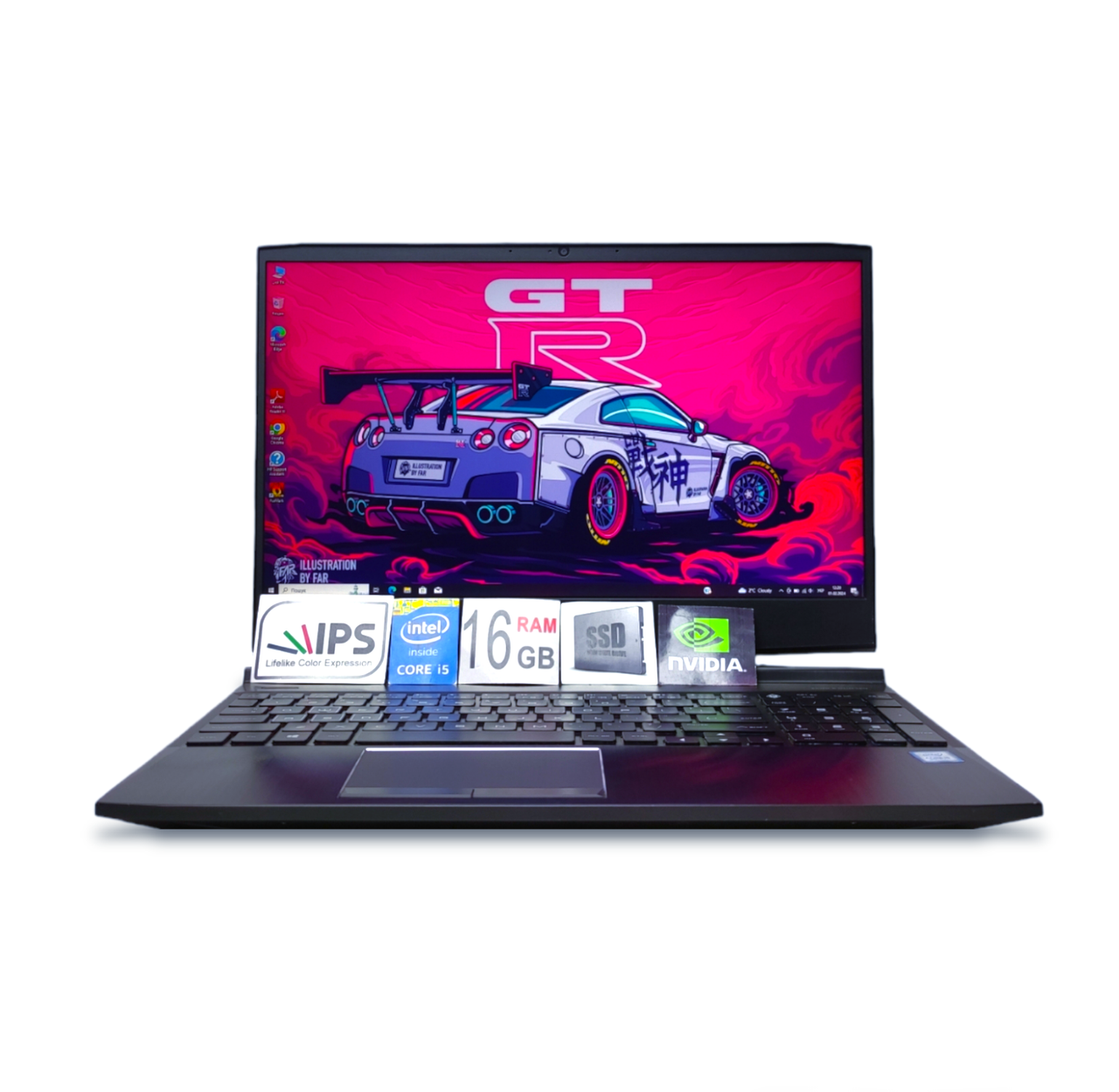 Ігровий ноутбук HP OMEN IPS FHD 15.6" 144Hz Core i5-8300H 16GB DDR4 SSD256GB+HDD1TB Nvidia RTX 2060 6GB