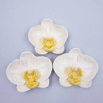 Набір шоколадних фігурок Орхідеї білі — 3 шт