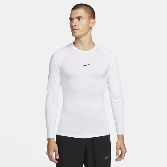 Футболка компресійна Nike Pro Men's Dri-FIT Tight Long-Sleeve Fitness Top (FB7919-100), фото 1