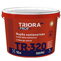 Краска латексная полуматовая TR-320 TM Triora prof 3