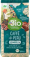 Органічна мелена кава dm Bio Caffee de Peru, 500 гр