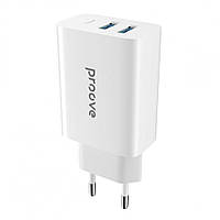 МЗП Proove Rapid 30W (2 USB + Type-C) white