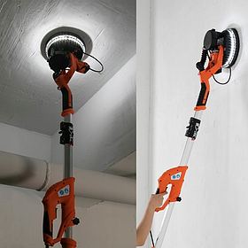 Шліфмашина для стін і стель (Жираф) Monzana ! 1200 Вт, 225 мм, 192 см довжина