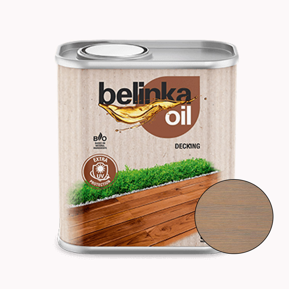 BELINKA Oil Decking, кольорова олія для садових меблів з деревини, тон 205, 0,75л