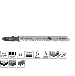 Пилка для електролобзика HOEGERT T101BR 100 мм