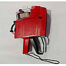 Єтикетпістолет МХ- 6600 двурядковий  для цінників  стікер для цінників, маркіратор для наклейки цінників, фото 2