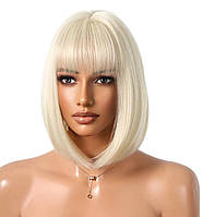 Перука платиновий блонд каре, термоволокно DC3021-1