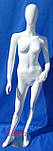 Білий манекен жіночий лакований, фото 5
