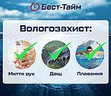 Модний жіночий наручний кварцовий годинник з каучуковим ремінцем, фото 6