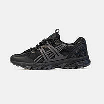 Чоловічі Кросівки Asics Gel-Sonoma 15-50 Black Camo / Асікс Гел-Сонома 15-50 Камо Чорні з Сірим, фото 4