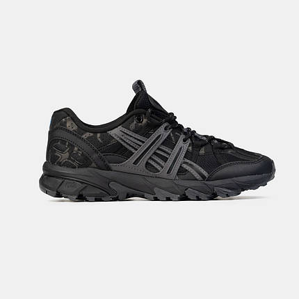 Чоловічі Кросівки Asics Gel-Sonoma 15-50 Black Camo / Асікс Гел-Сонома 15-50 Камо Чорні з Сірим, фото 1