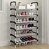 Полиця для взуття 6 секцій New shoe rack 56 х 28 х 113 см, фото 5