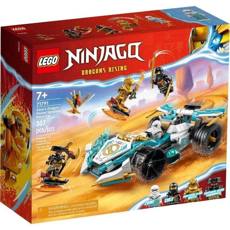 Lego Ninjago Суперсила дракона Зейна автомобіль для гонки спін-джитсу 71791, фото 1