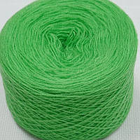 Акриловые нитки для вышивки 50 г цвет зеленый 328