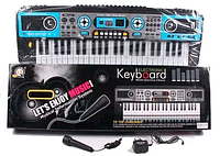 Синтезатор для детей с микрофоном 48 клавиш MQ 017