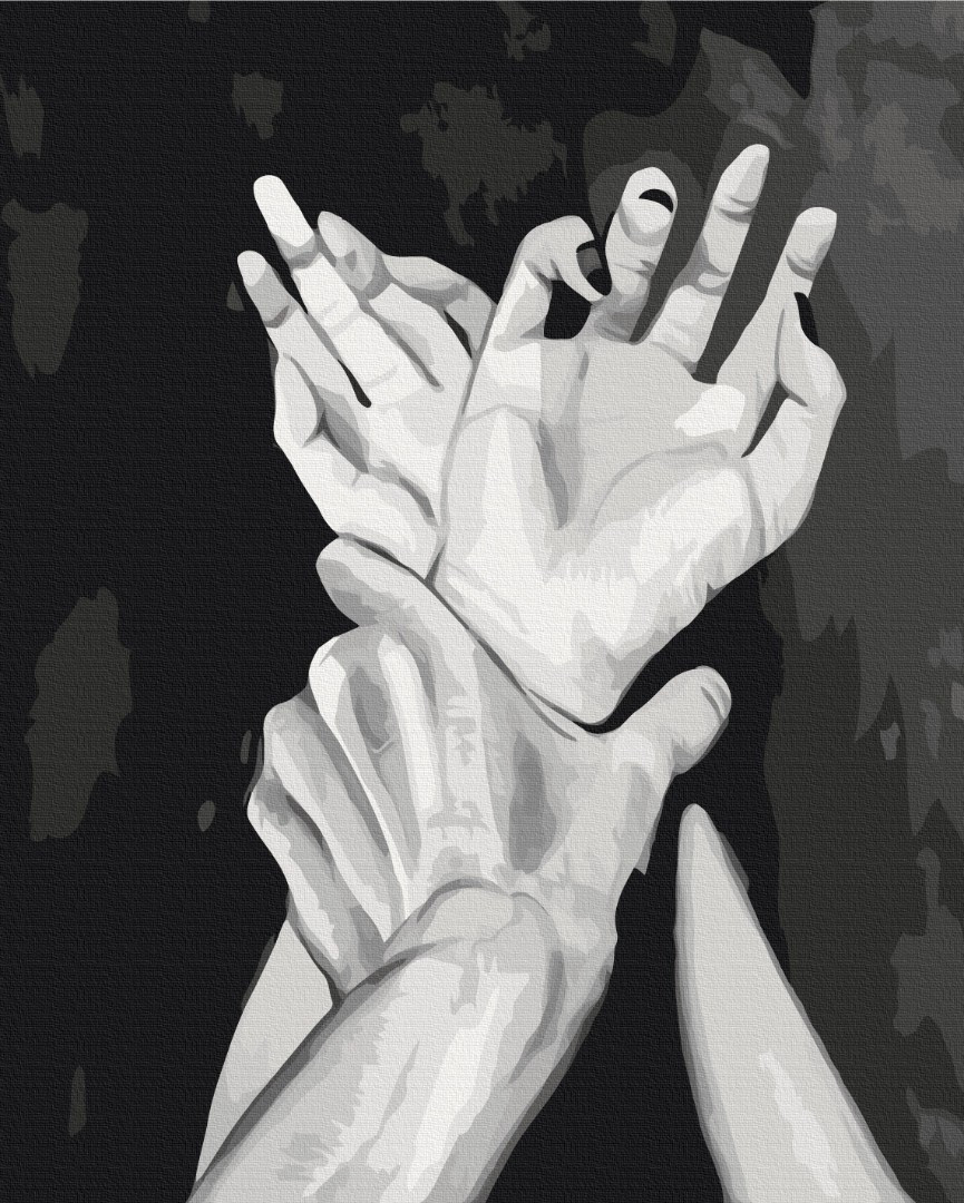 Картина за номерами на підрамнику Мова тіла 6 © Anna Esthete, фото 1