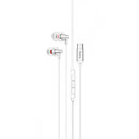 Навушники Hoco M90 Delight Type-C With Microphone silver