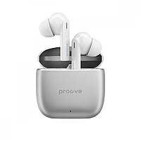 Бездротові навушники Proove Cold Sound TWS silver/white