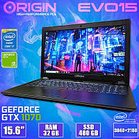 Ігровий Ноутбук Origin EVO15-S 15.6" 4K i7 7700HQ Nvidia GTX 1070 Max-Q 32GB 480GB SSD