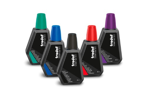 Штемпельна фарба Trodat 28 мм (синя), фото 1