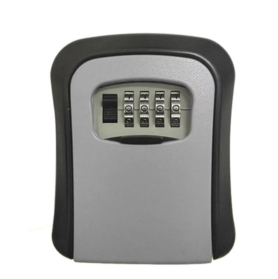 Мини сейф для ключей с кодовым замком серый - фото 2 - id-p2094444792