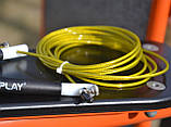 Скакалка швидкісна PowerPlay 4202 Ultra Speed Rope Жовта (2,9m.), фото 10