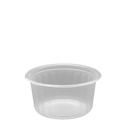 Супник пластиковый круглый ребристый для холодных и горячих блюд ...