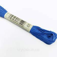 Нитка для вышивки мулине Peri 825 голубой