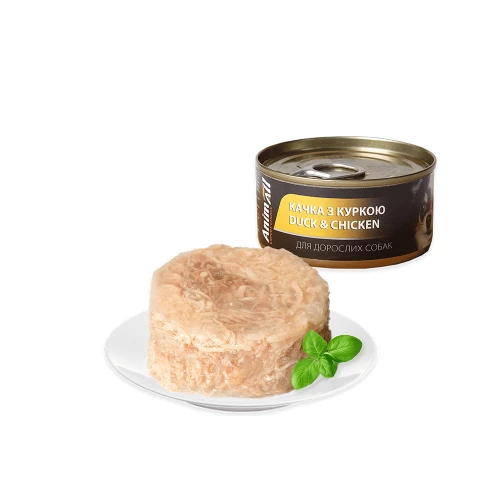 Консерви AnimAll для собак, качка з куркою, 85 г