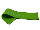 Резинка для фітнесу PowerPlay 4114 Mini Power Band 0.8мм. Light Зелена (5-8кг), фото 4