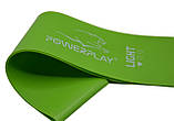Резинка для фітнесу PowerPlay 4114 Mini Power Band 0.8мм. Light Зелена (5-8кг), фото 5