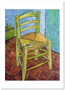 Листівка Vincent van Gogh — Van Gogh's Chair