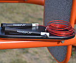 Скакалка швидкісна PowerPlay 4202 Ultra Speed Rope Червона (2,9m.), фото 9