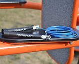 Скакалка швидкісна PowerPlay 4202 Ultra Speed Rope Синя (2,9m.), фото 11