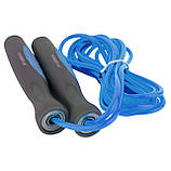 Скакалка PowerPlay 4204 Classic Jump Rope Блакитна (2,7m.), фото 4