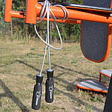 Скакалка швидкісна з підшипниками PowerPlay 4209 Sport Jump Rope Чорна (3m.), фото 6