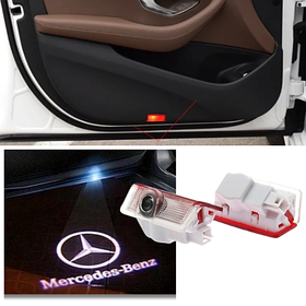 Проектор підсвічування логотипу для дверей Mercedes-Benz (Мерседес) W176 W205 W212/213 W246 Gl GLE GLA GLC GLS M