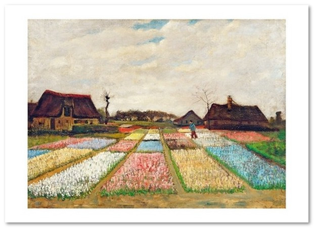 Листівка Vincent van Gogh — Flower Beds in Holland, фото 1