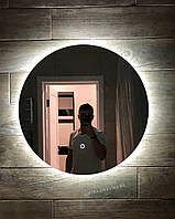Настенное зеркало для ванной комнаты с подсветкой, зеркало для дома арт. 70