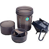 Шейкер спортивний SmartShake Original2GO 600ml Black, фото 5