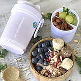 Шейкер спортивний SmartShake Original2GO 600ml Pure White, фото 9
