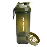 Шейкер спортивний SmartShake Original2GO One 800ml Army Green, фото 3