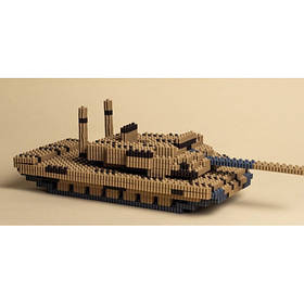 Іграшка-конструктор дитячий " Пікселі " Абрамс 654 деталей.