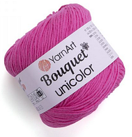 Пряжа Bouqet unicolor Yarnart-3216 малина
