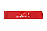 Гумка для фітнесу PowerPlay 4114 Mini Power Band 1.2 мм. Heavy Червона (12-15кг), фото 3