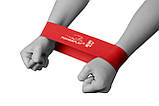 Гумка для фітнесу PowerPlay 4114 Mini Power Band 1.2 мм. Heavy Червона (12-15кг), фото 4